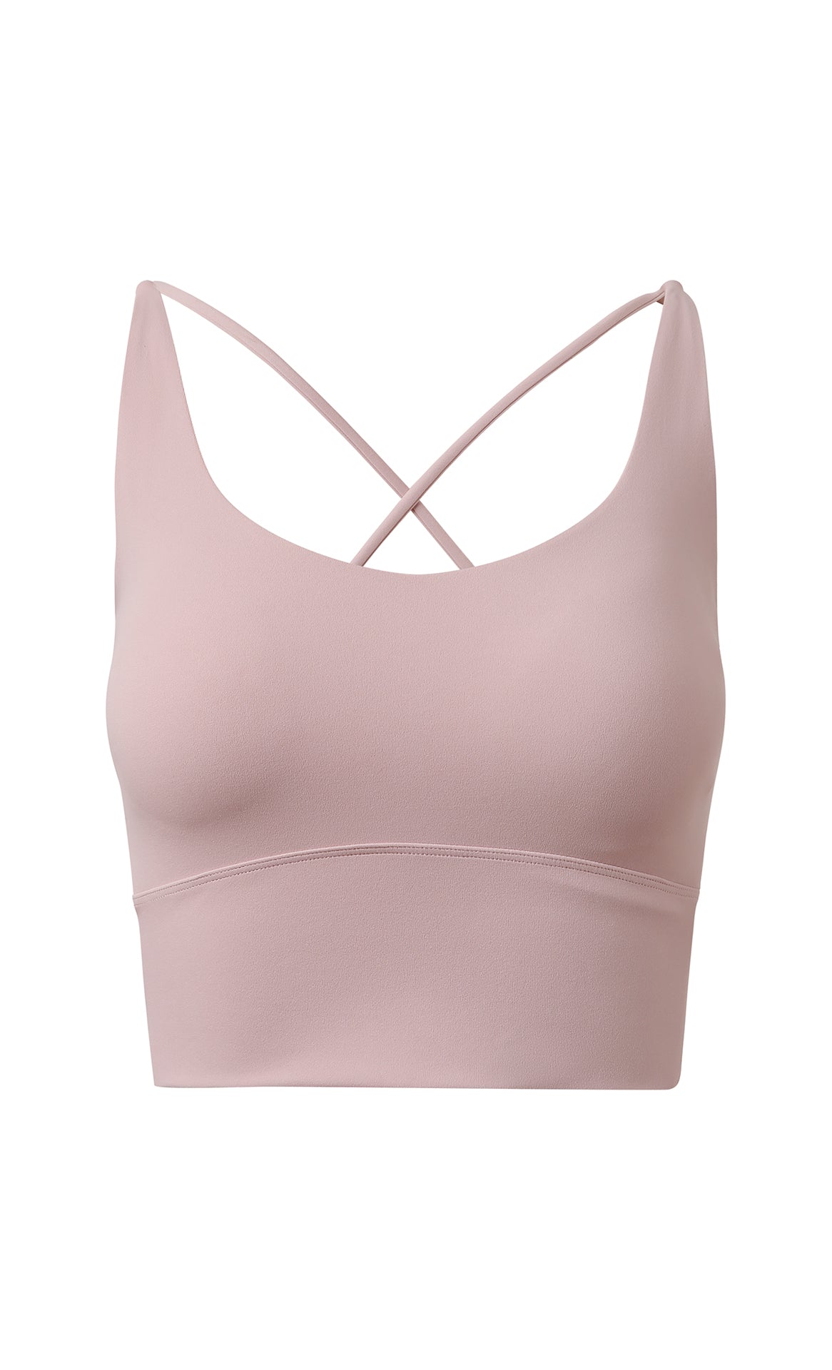NULS Heart-Neck X-Back Sports Bra main product view - Lepeins sports bra for yoga, Pilates and daily movement
