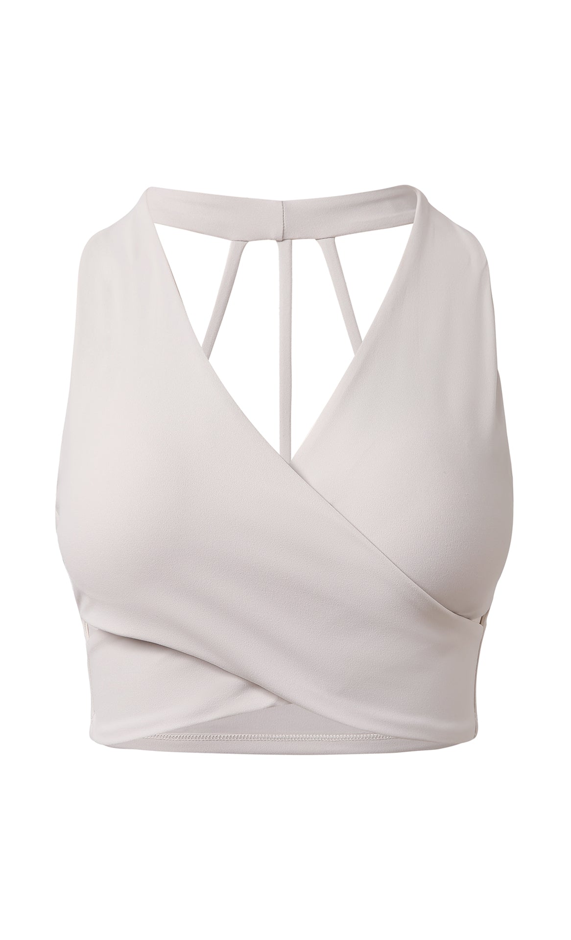 NULS Criss-Cross Wrap Sports Bra main product view - Lepeins sports bra for yoga, Pilates and daily movement
