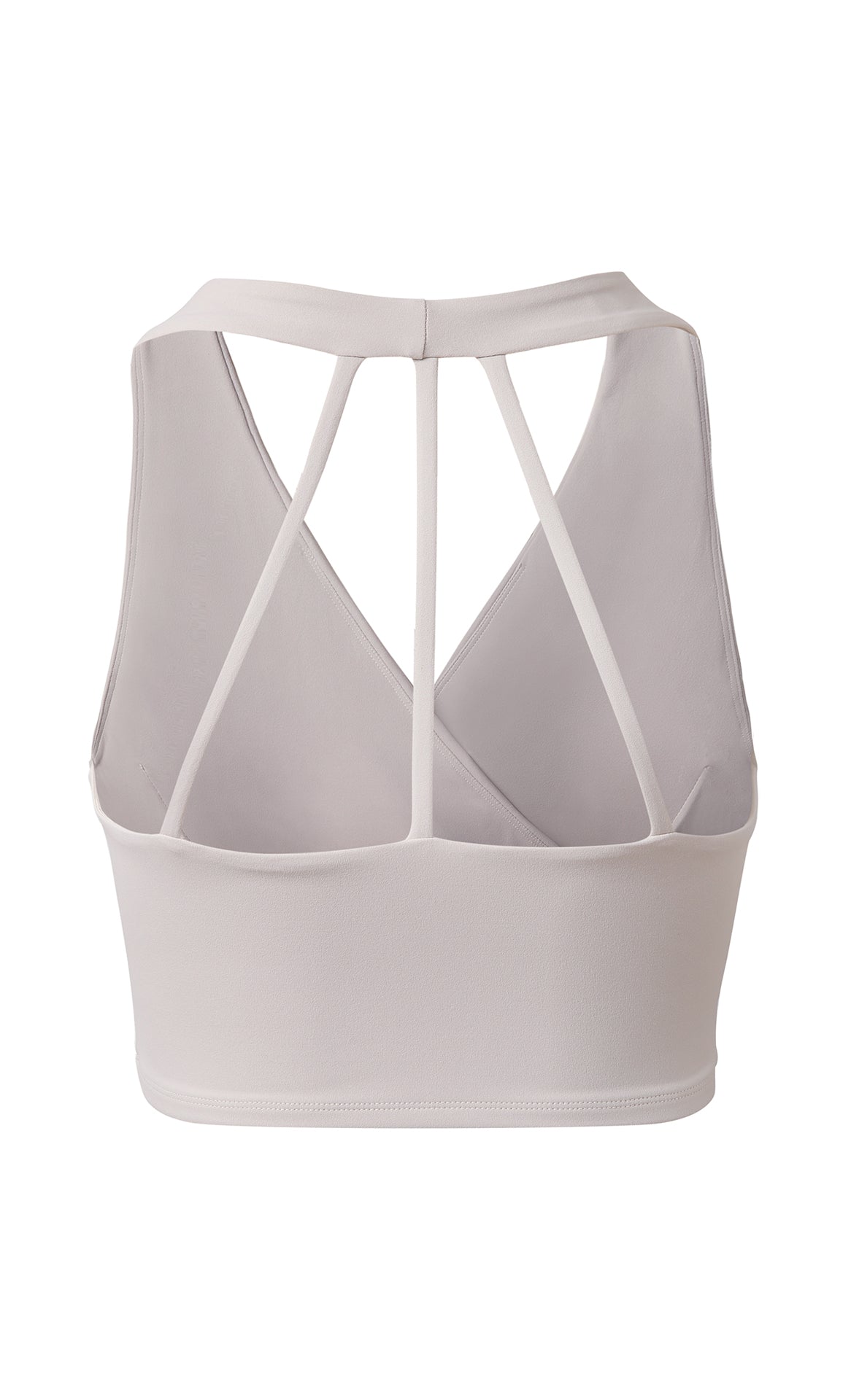 NULS Criss-Cross Wrap Sports Bra front view - women's yoga activewear by Lepeins