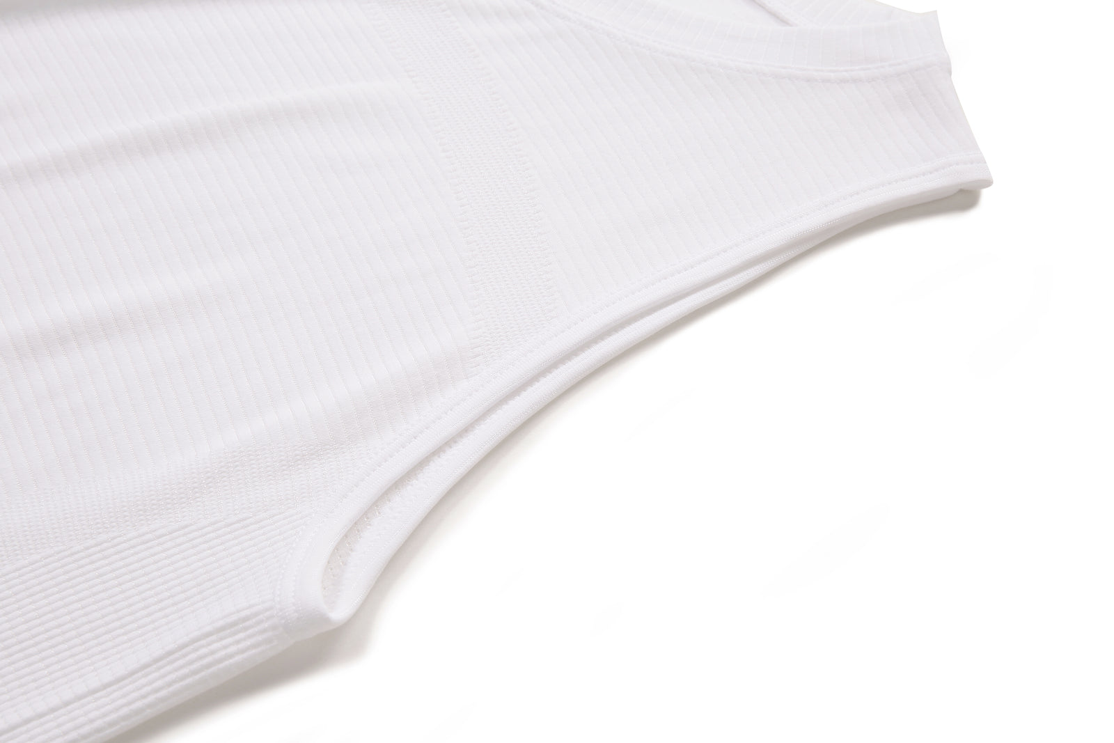 NULS Seamless Breeze Workout Tank side view - women's yoga activewear by Lepeins