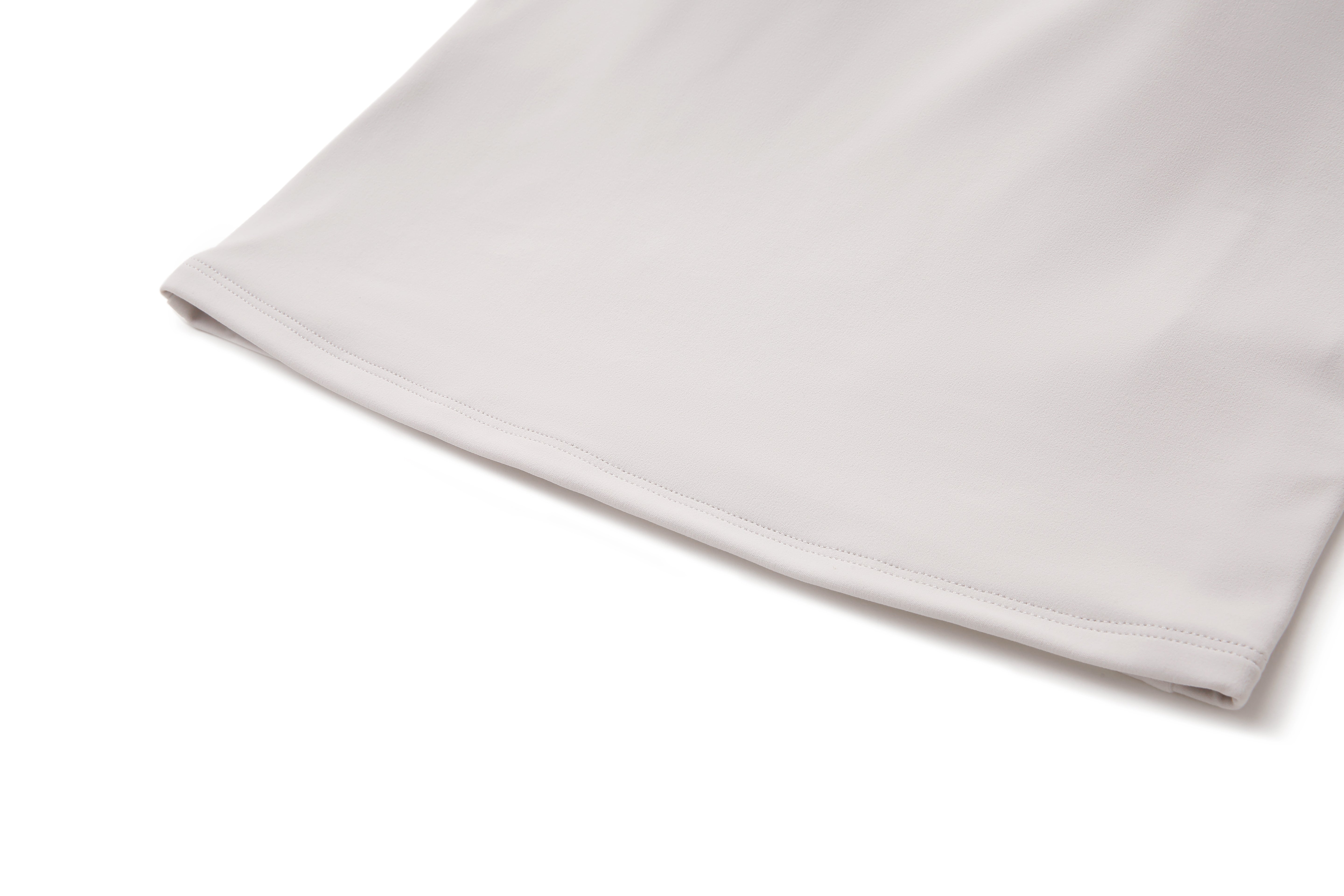 Zen-Flow Deep U-Neck Yoga Tank fabric detail - women's yoga activewear by Lepeins
