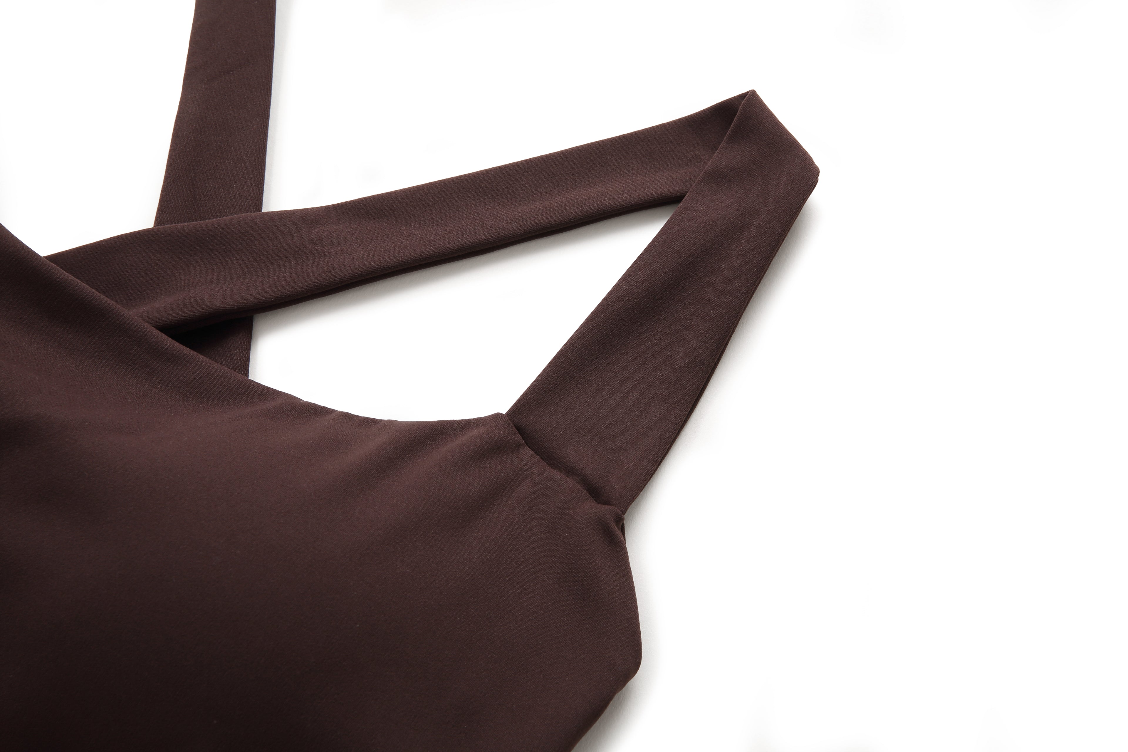 NULS Wide X-Back Sports Bra - Sweetheart Neckline