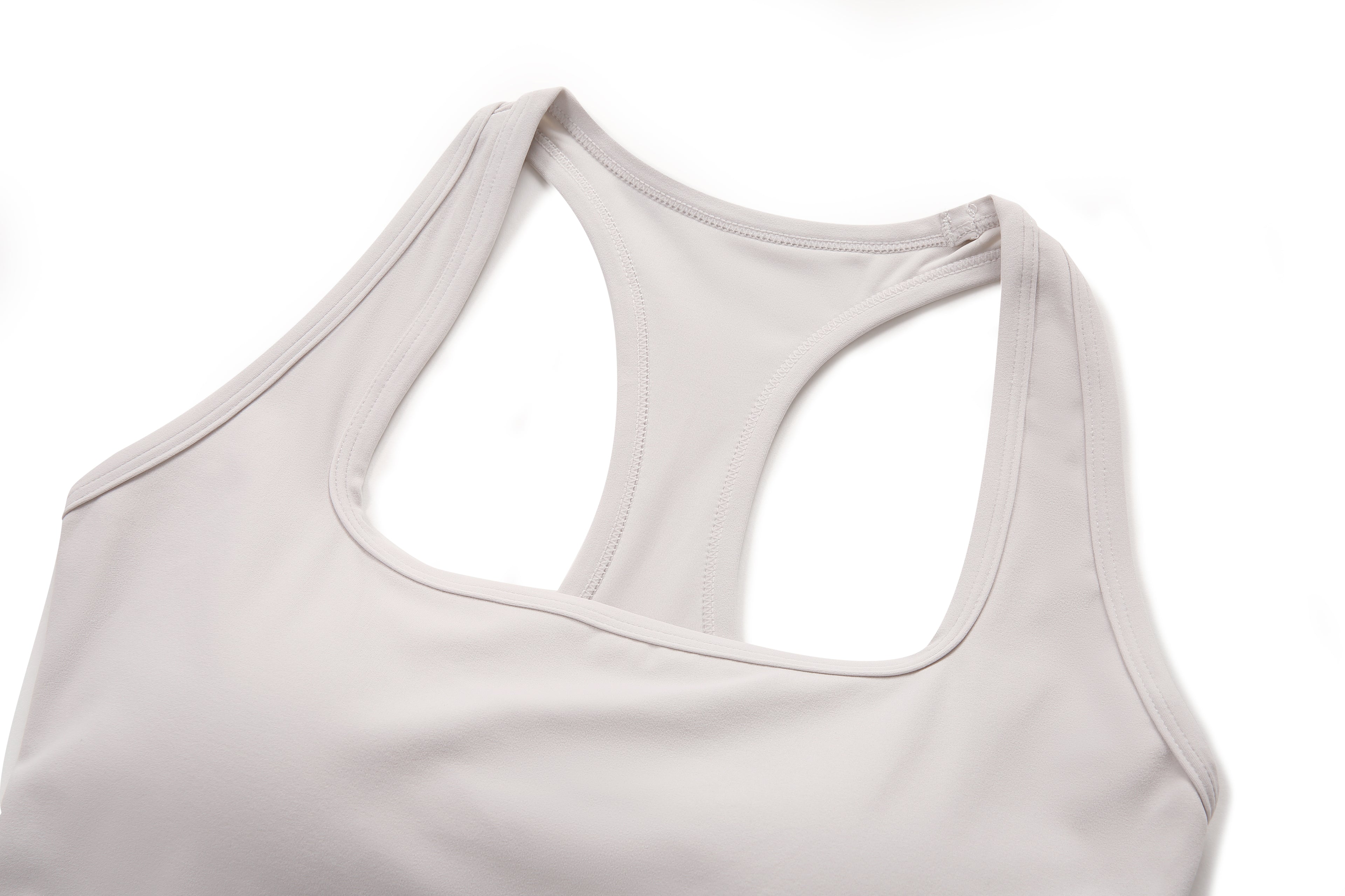 Serene Sculpt Square-Neck Yoga Tank - Ultra-Quiet 80/20 Fabric