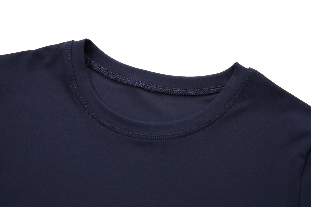 NULS Asymmetrical Side-Tie Yoga Tee - Flattering Fit