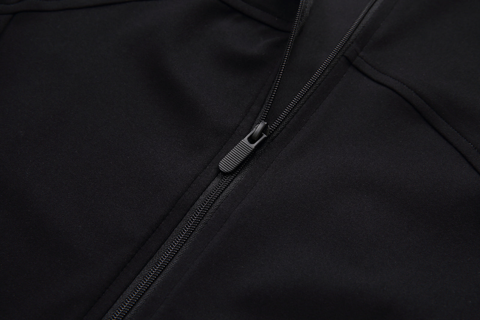 NULS Second-Skin High-Neck Jacket side view - women's yoga activewear by Lepeins