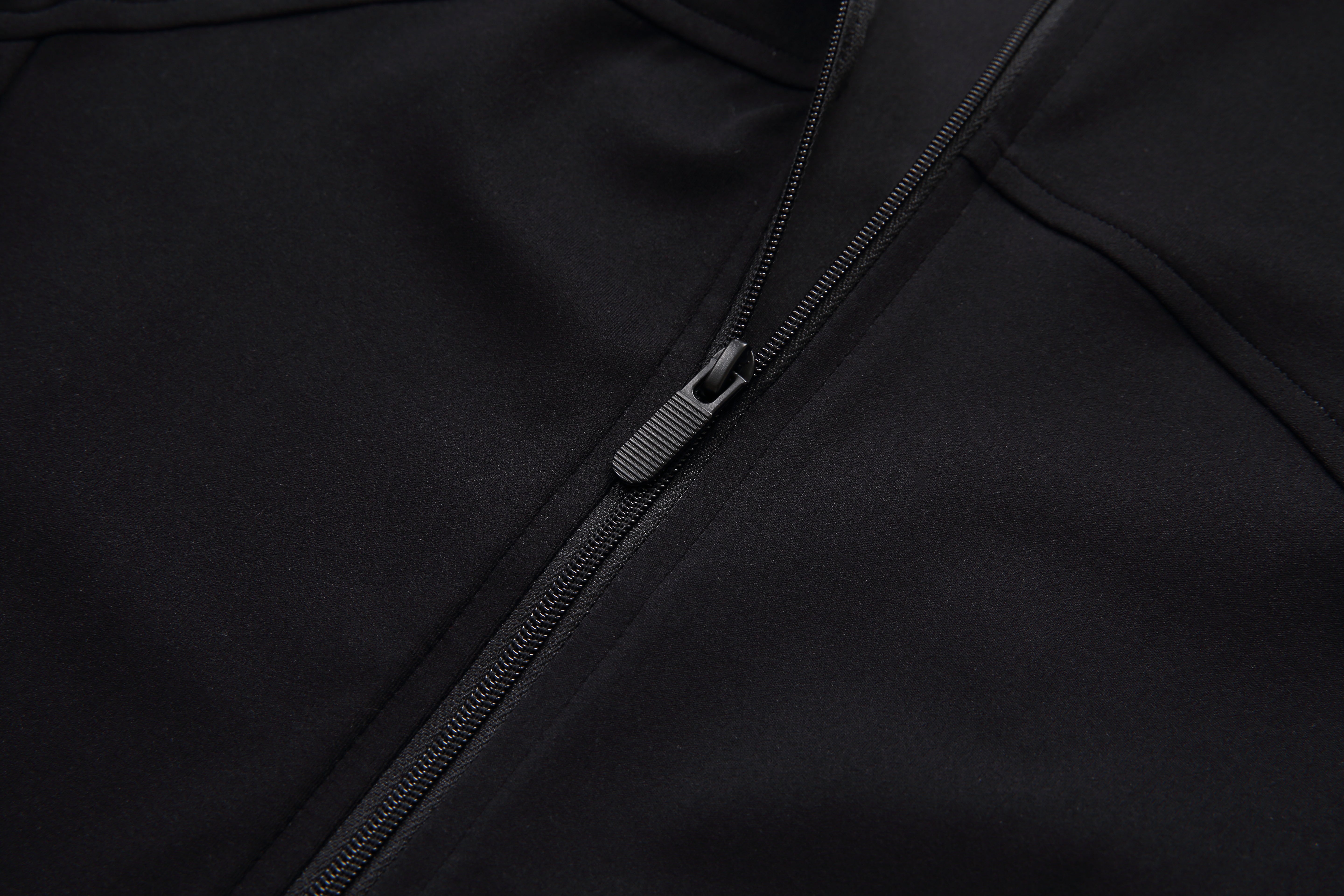 NULS Second-Skin High-Neck Jacket side view - women's yoga activewear by Lepeins