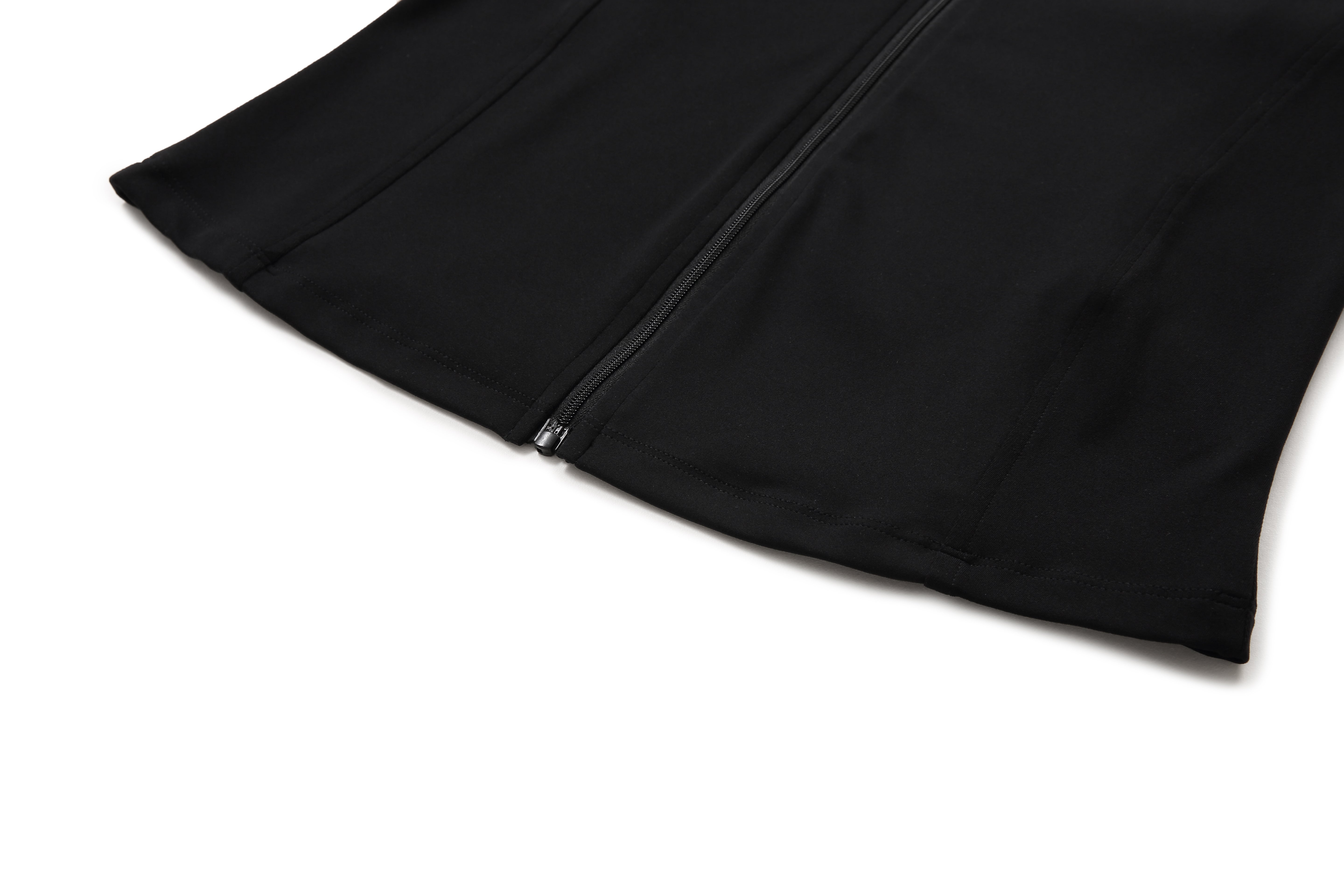 NULS Second-Skin High-Neck Jacket back view - women's yoga activewear by Lepeins