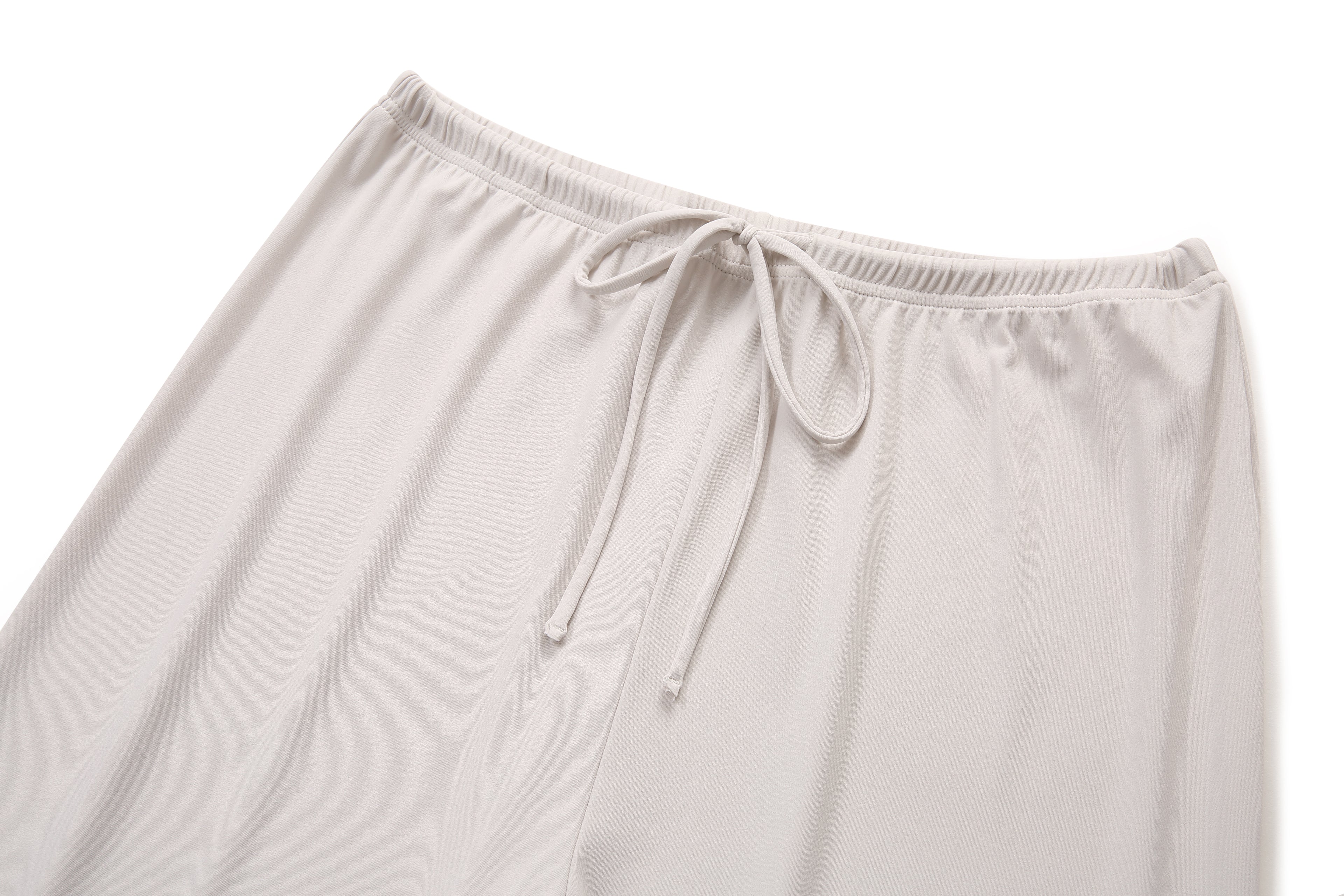 Soft NULS Wide-Leg Lounge Pants - Low-Rise Fluid Fit