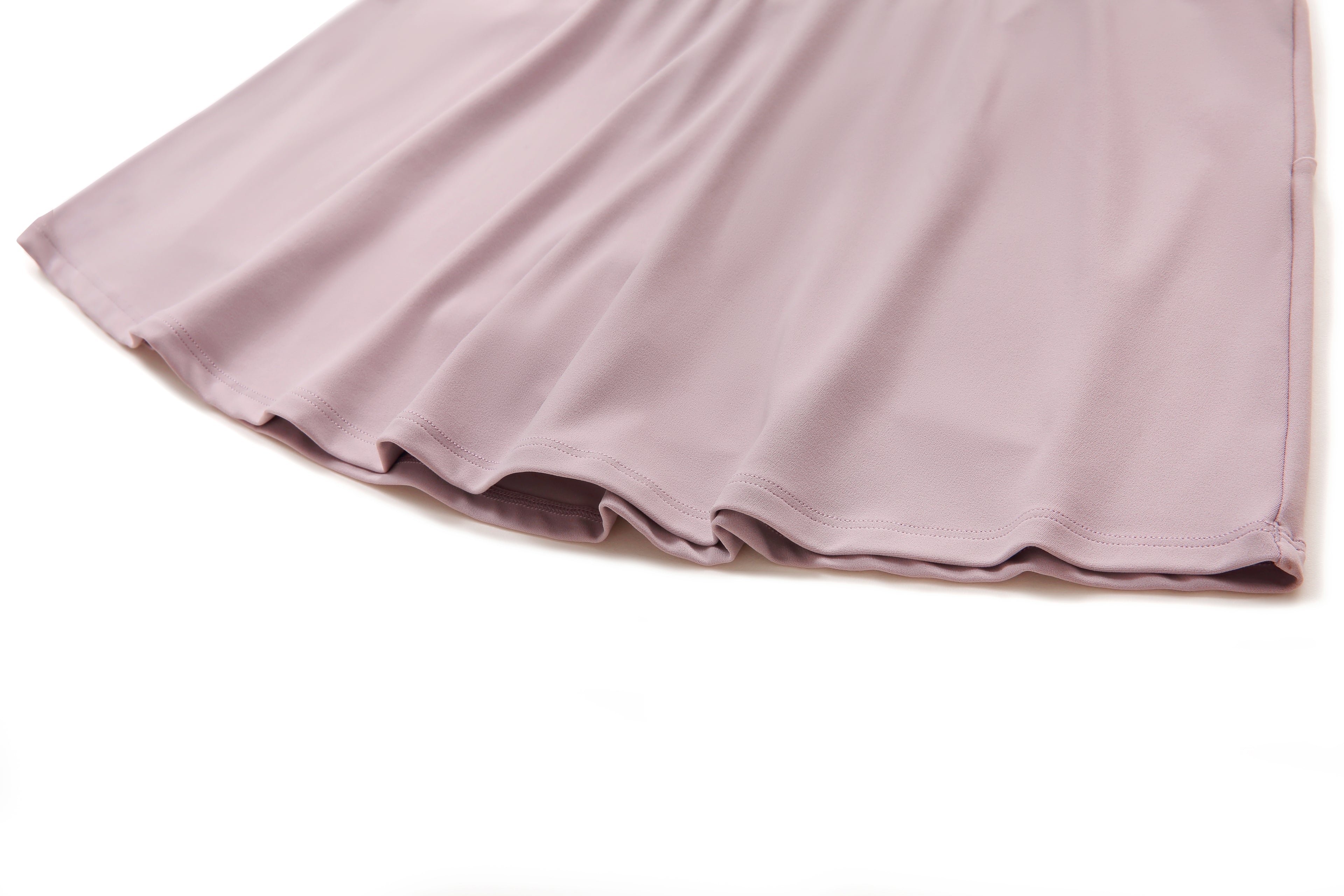 NULS High-Waisted Active Skort - Built-In Shorts & Peach Contour