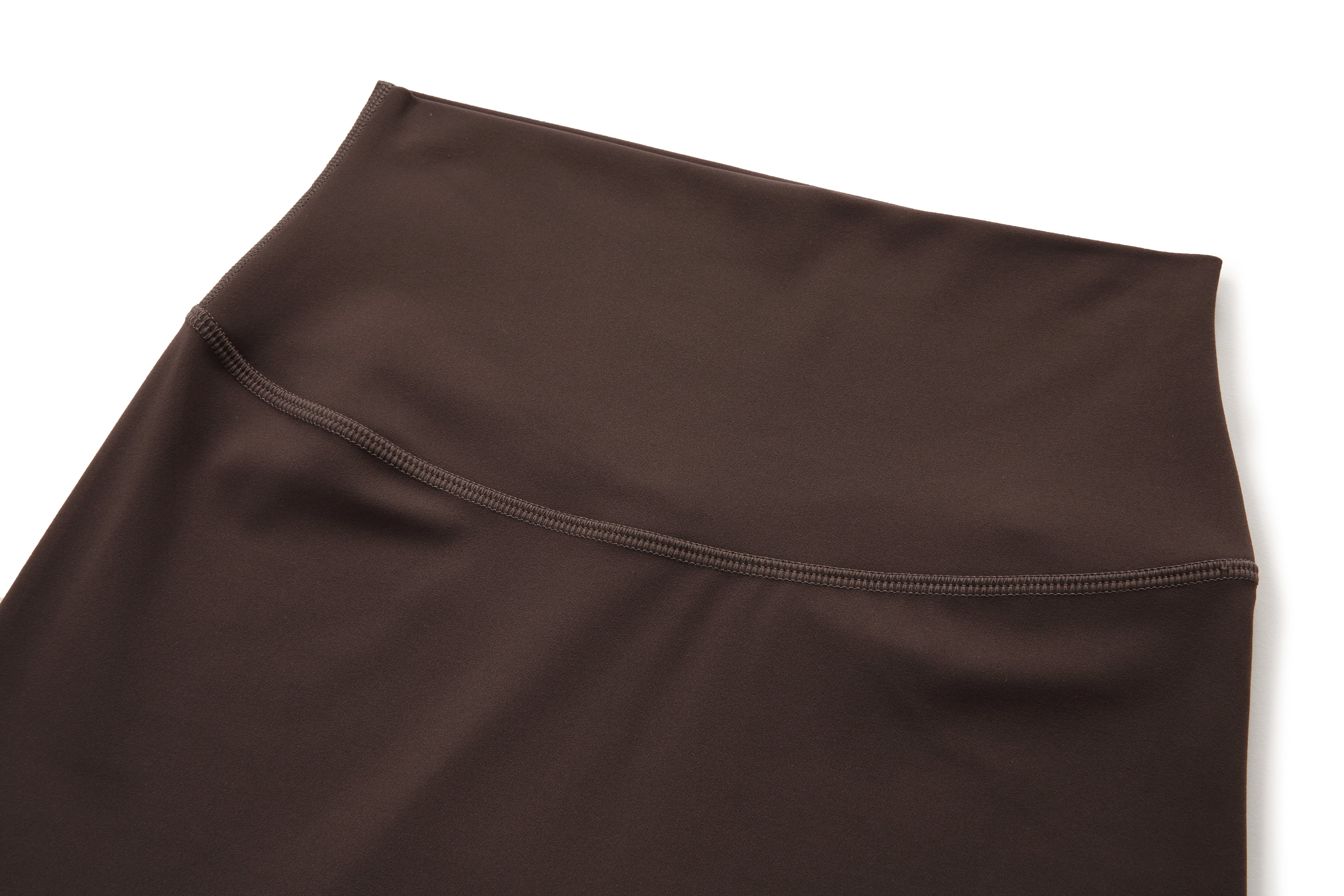 NULS Seamless Front High-Waisted Yoga Shorts studio styling - women's yoga activewear by Lepeins