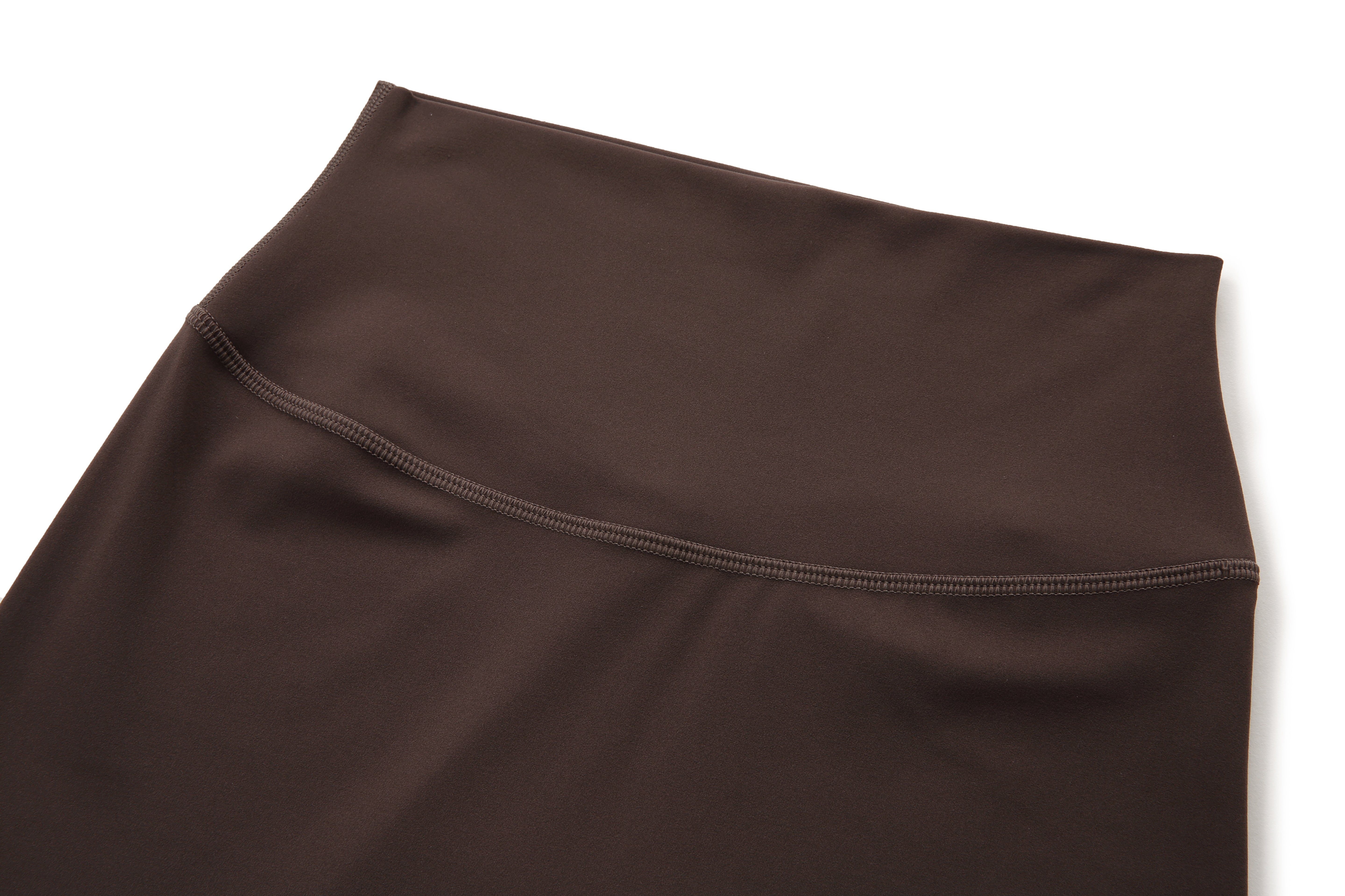 NULS Seamless Front High-Waisted Yoga Shorts studio styling - women's yoga activewear by Lepeins