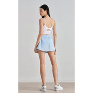 Bare-Feel Sports Bra for Women - Removable Pads Kinky Back Yoga Vest