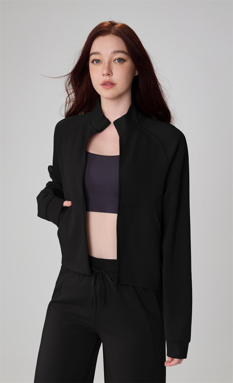 High-Neck Sports Jacket