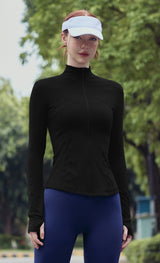Bare Sensation High-Neck Yoga Jacket