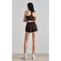 NU fixed cup sports underwear yoga clothes top I-shaped beautiful back yoga vest with chest pad fitness bra top