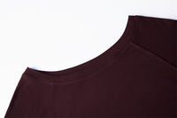 Bare Sensation Off-Shoulder Yoga Top