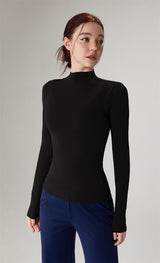 High-Neck Yoga Top