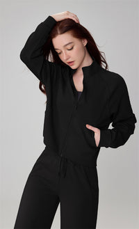 High-Neck Sports Jacket