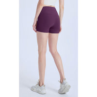 NULS Peach Hip Yoga Shorts Women's Two Points High Waist Hip Lift Running Sports Cycling Pants Pilates Fitness