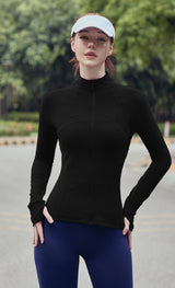 Bare Sensation High-Neck Yoga Jacket