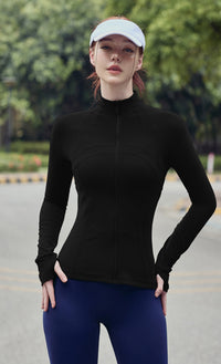 Bare Sensation High-Neck Yoga Jacket