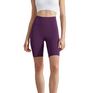 Antibacterial yoga shorts women's summer high waist hip lift sports cycling pants wear Pilates training clothes fitness three-point pants