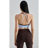NULS American neck sports underwear women's summer European and American beauty back fitness bra running pilates yoga vest