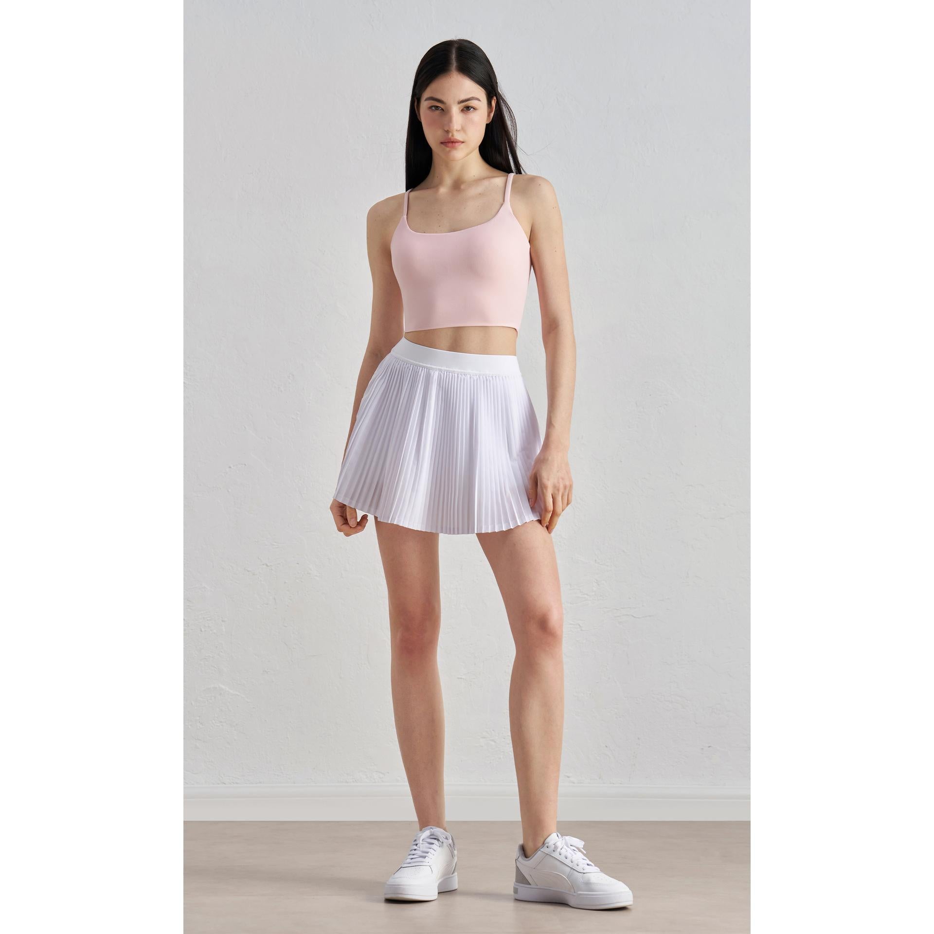 Bare-Feel Sports Bra for Women - Removable Pads Kinky Back Yoga Vest