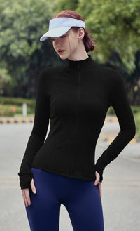 Bare Sensation High-Neck Yoga Jacket