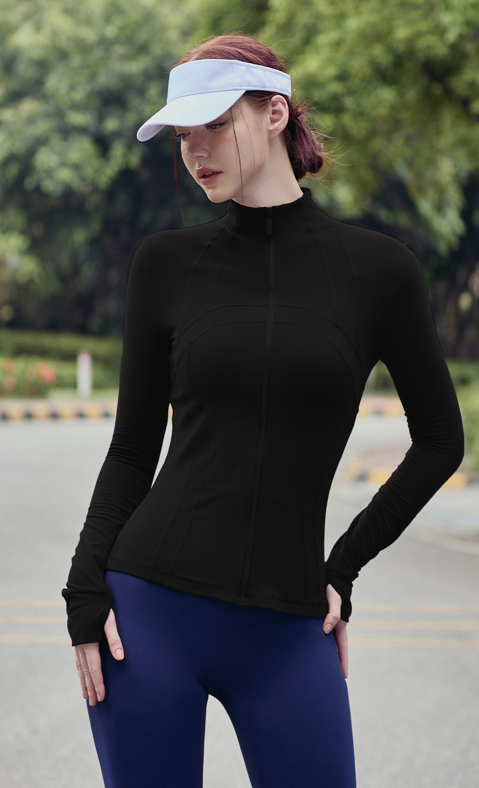 Bare Sensation High-Neck Yoga Jacket