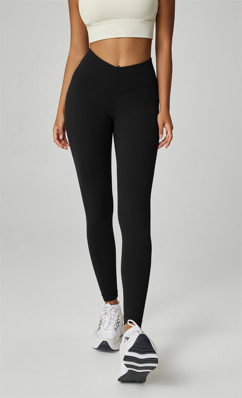 -Waist Yoga Leggings