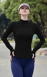 Bare Sensation High-Neck Yoga Jacket