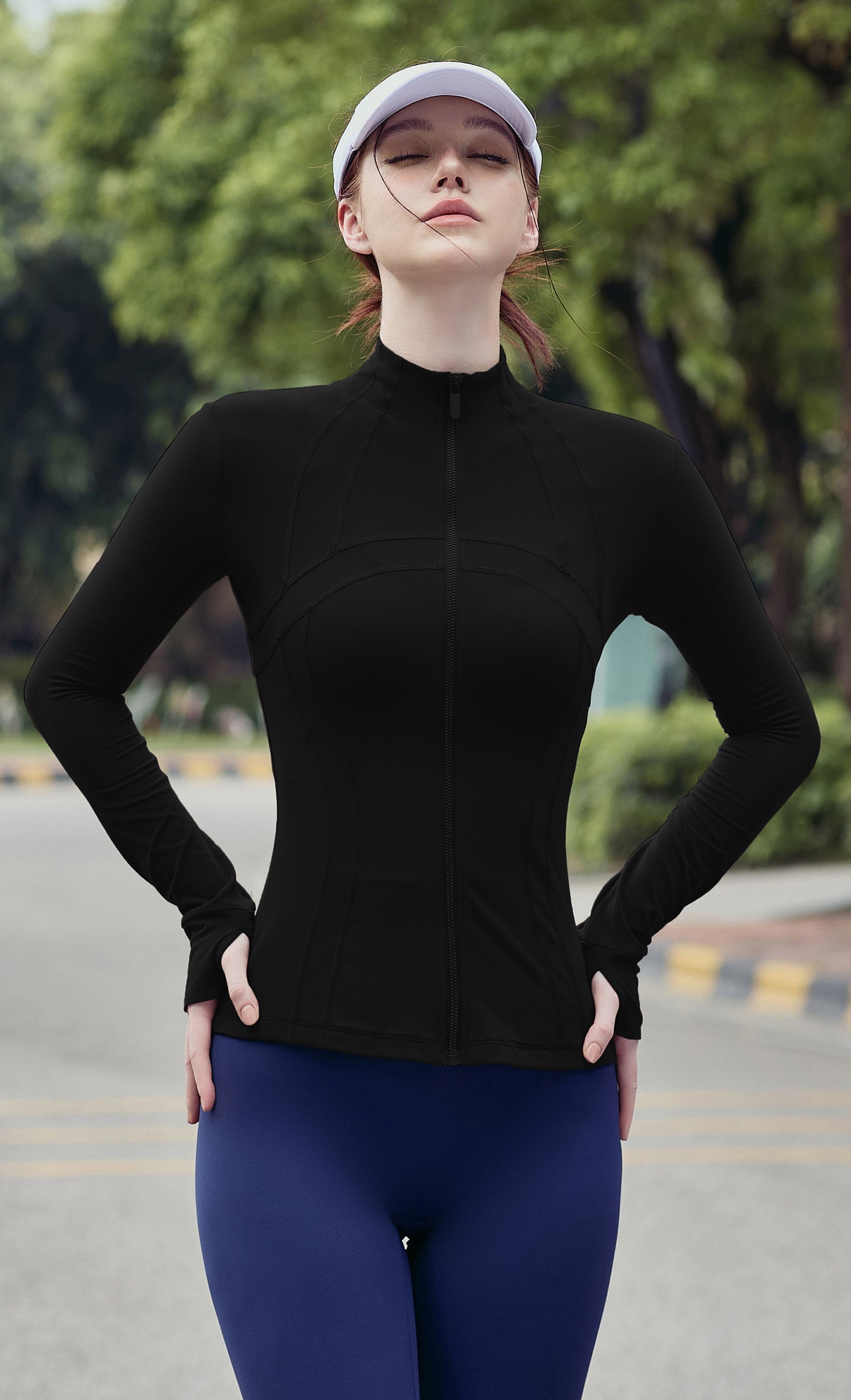 Bare Sensation High-Neck Yoga Jacket