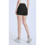 NULS Peach Hip Yoga Shorts Women's Two Points High Waist Hip Lift Running Sports Cycling Pants Pilates Fitness