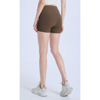 NULS Peach Hip Yoga Shorts Women's Two Points High Waist Hip Lift Running Sports Cycling Pants Pilates Fitness