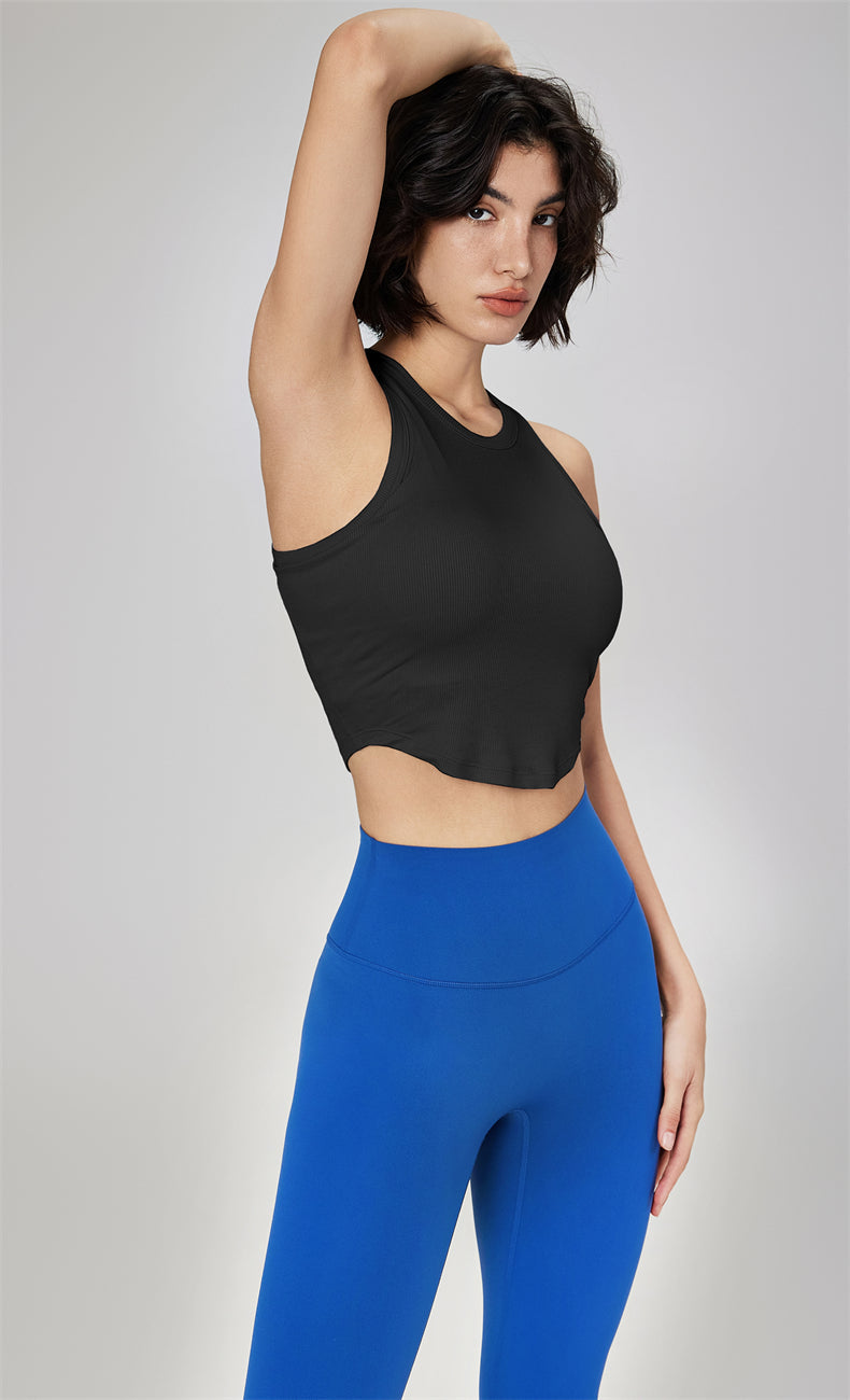 Modal Ribbed Bare Feel Sports Bra