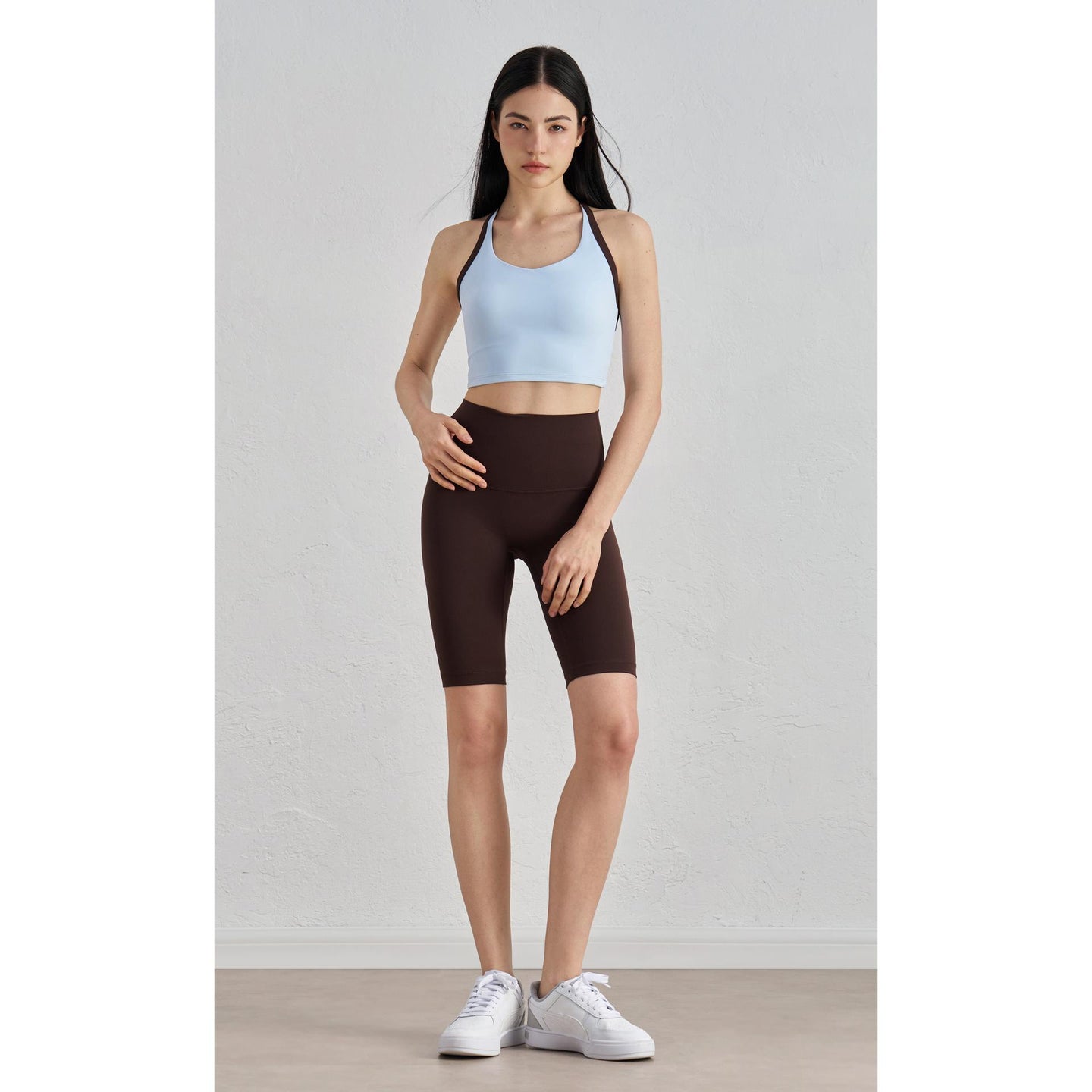 NULS American neck sports underwear women's summer European and American beauty back fitness bra running pilates yoga vest