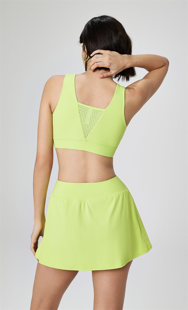 Green Tennis_Skirt