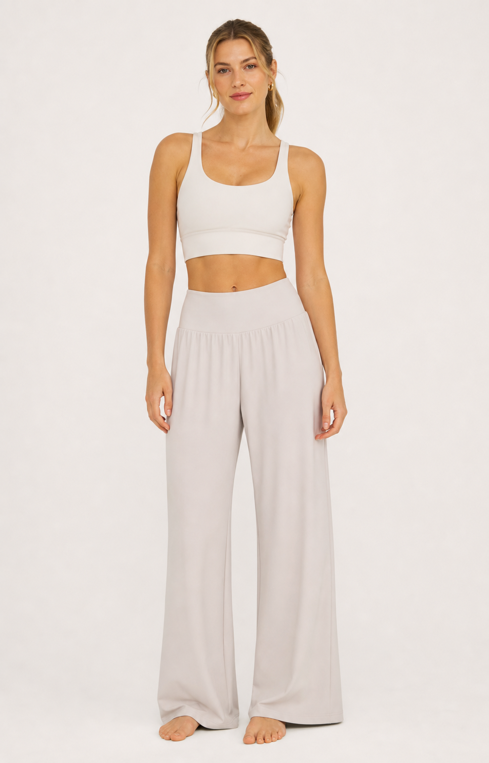 NULS High-Waisted Wide-Leg Pants