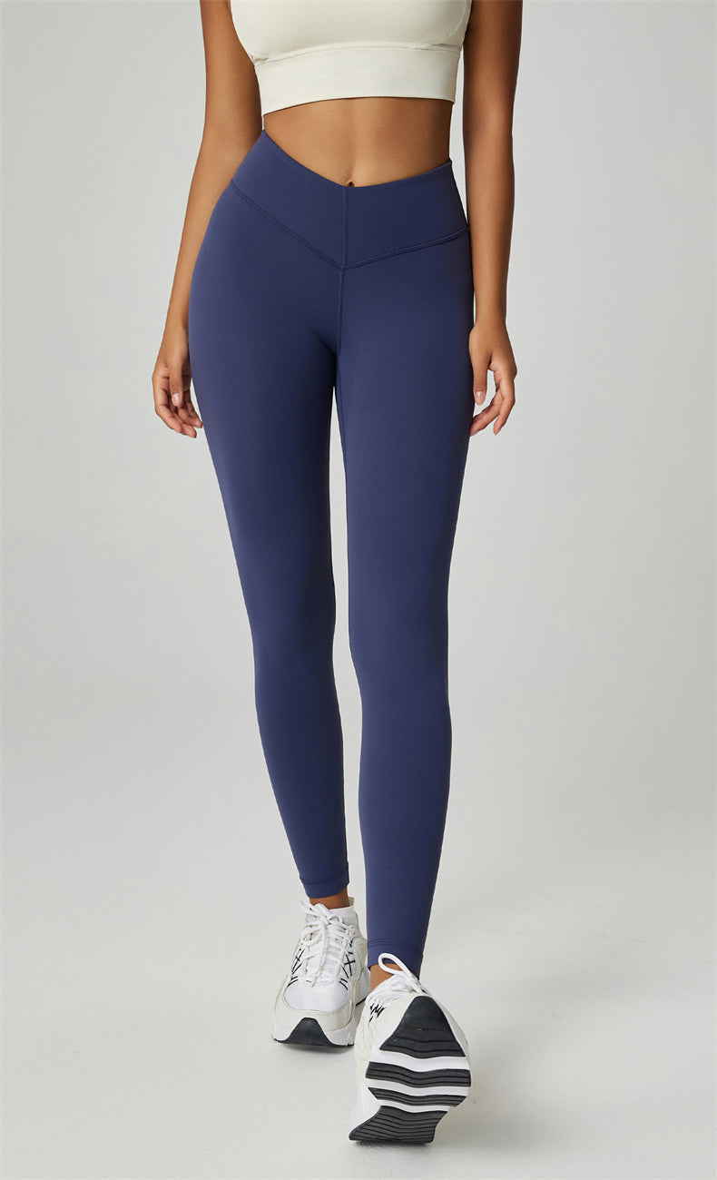 -Waist Yoga Leggings