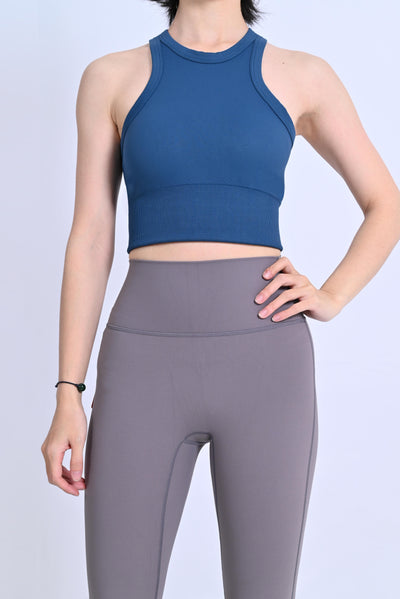 ContourFlex Tank: Seamless Sculpting Yoga Top