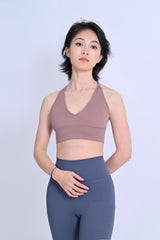 Adjustable Halter Yoga Bra