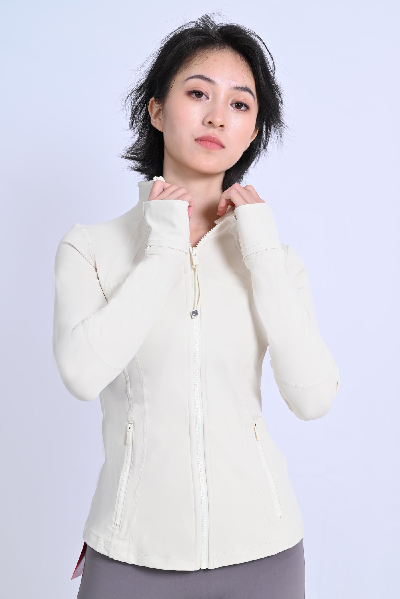 FlexFit Luxe: Thermal Seamless Yoga Jacket