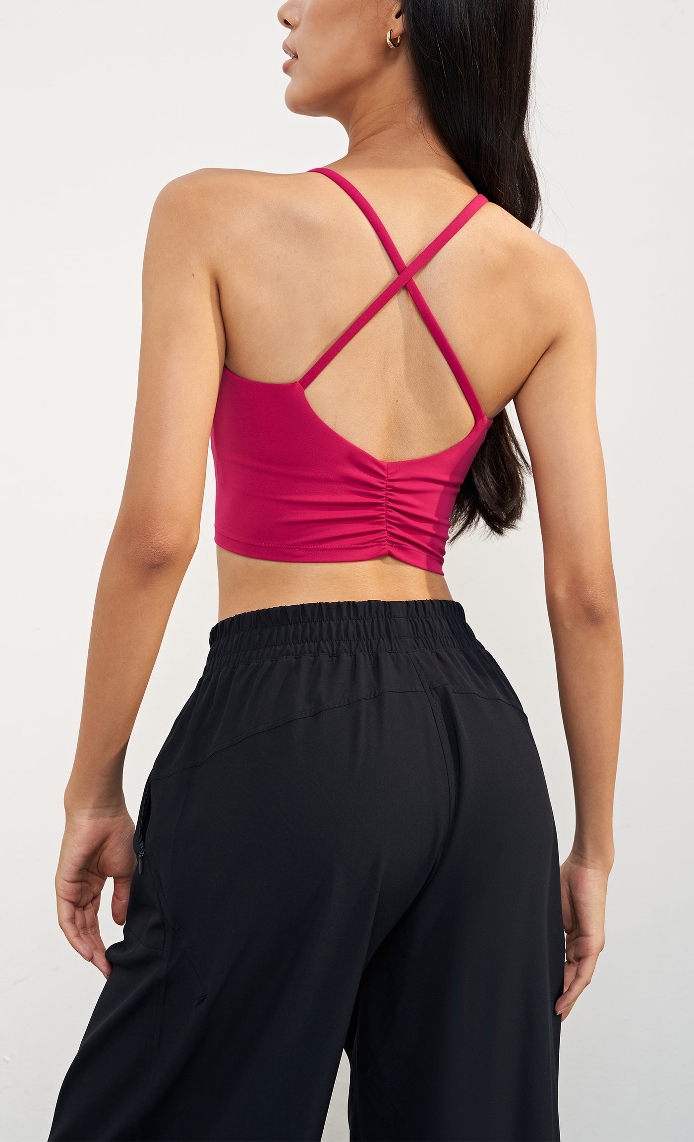 Nuls LuxeFit Comfort Cross-Back Sports Bra