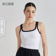 NULS youth nude color matching yoga underwear women's U-neck beautiful back outer wear sports vest summer sweet sister fitness bra