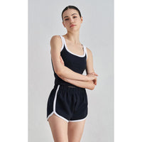 NULS youth nude color matching yoga underwear women's U-neck beautiful back outer wear sports vest summer sweet sister fitness bra