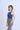 ContourFlex Tank: Seamless Sculpting Yoga Top 服装 Lepeins S Blue 