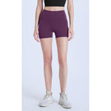 NULS Peach Hip Yoga Shorts Women's Two Points High Waist Hip Lift Running Sports Cycling Pants Pilates Fitness