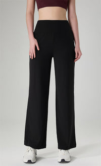 SlimFit High-Rise Straight-Leg Yoga Pants - Tummy Control & Butt-Lifting | Lepeins