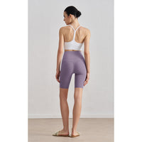 Antibacterial yoga shorts women's summer high waist hip lift sports cycling pants wear Pilates training clothes fitness three-point pants